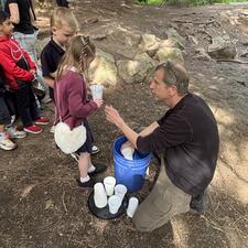 Salmon Fry Release